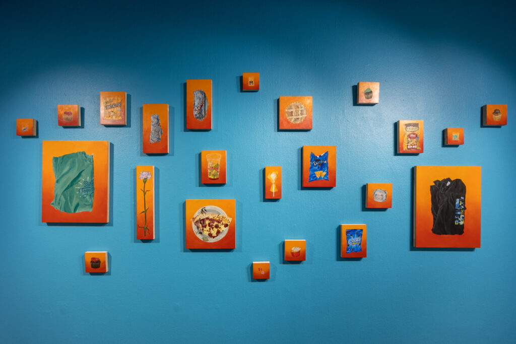 "Amazonian Days" by David Delgado at Art League Houston (Photo by Alex Barber, Courtesy of Art League Houston)