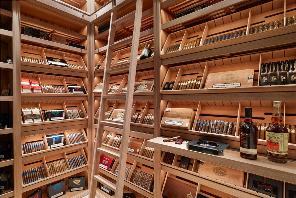 The Ritz-Carlton, Berlin has a Cigar Club. (Photo by Matthew Shaw)