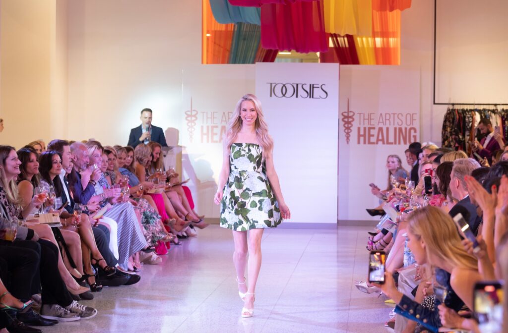 Dr. Berry Fairchild  at at The Arts of Healing Foundation's Women in Medicine fashion event (Photo by Daniel Ortiz)
