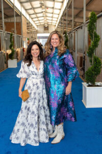 Equest Gala Blue Ribbon Ball co-chairs Lindsay Ballotta and Jenny Merkle (Photo by Tamytha Cameron and Nate Rehlander)