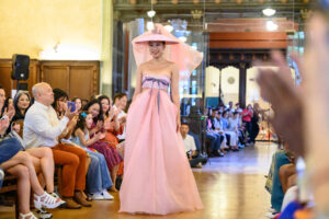 Chloe Dao Runway – Pink Dress 2 (1) (Photo by Ken Jones)