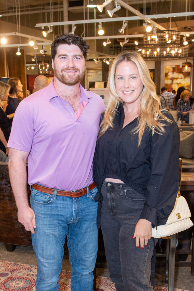 Clinton & Meghan Conroy at the Citizens for Animal Protection Celebrity Paws Gala launch party (Photo by Jacob Power)