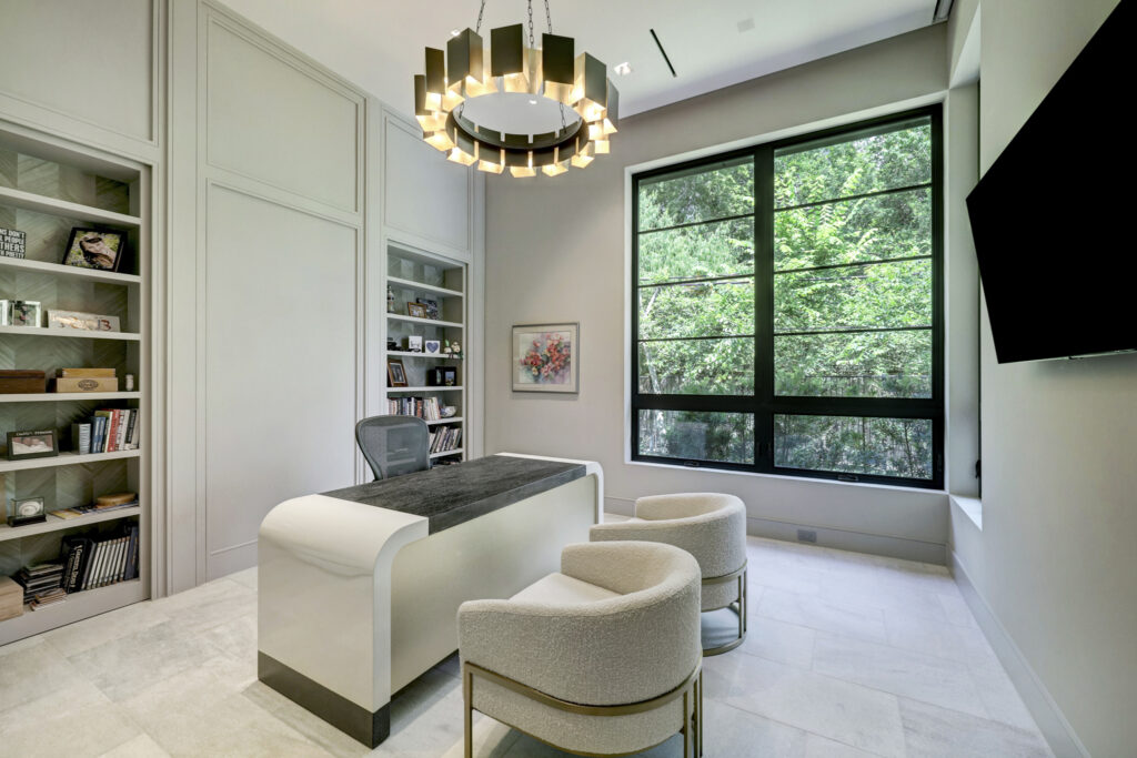 One of two home offices at 410 Coachman Street in Bunker Hill (Photo by TK Images)