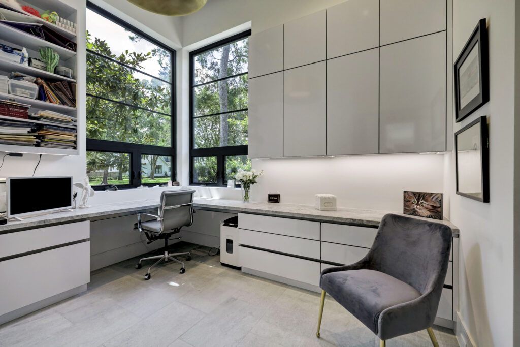 The second home office at 410 Coachman in Bunker Hill (Photo by TK Images)