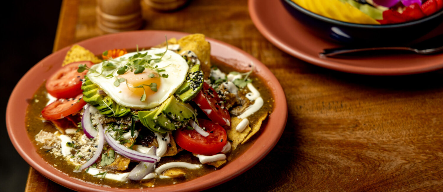 Chilaquiles at Ojo de Agua