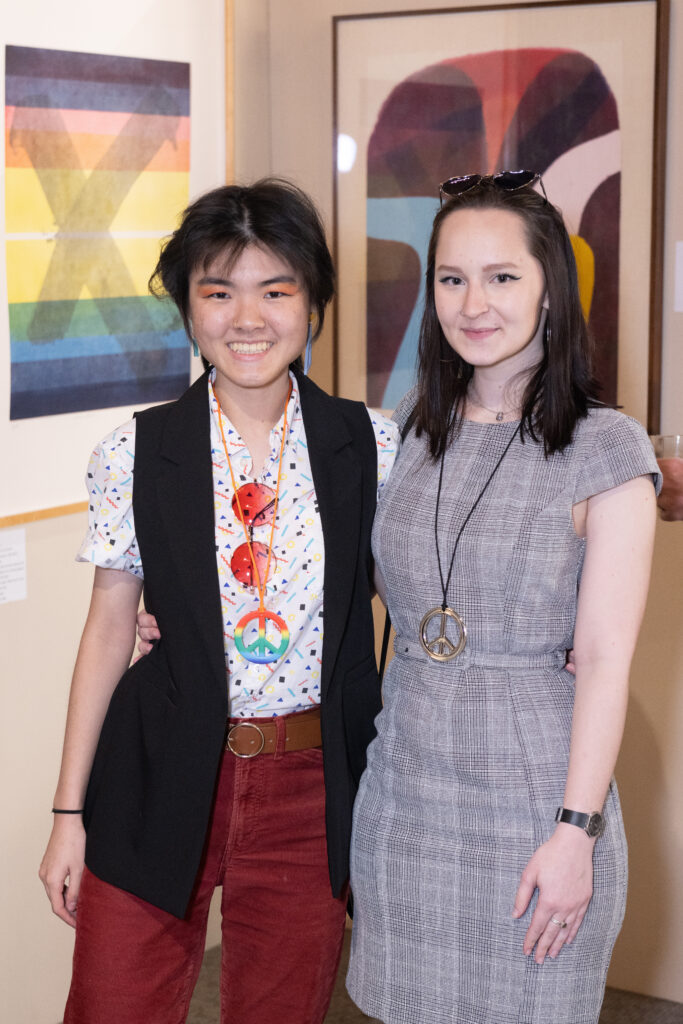 Caitlin Hsu, Vika Dowdy at the Heritage Society Love Street Gala (Photo by Wilson Parish)