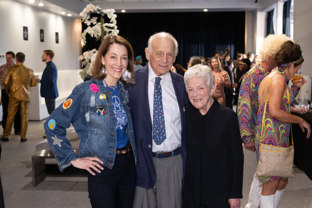 Susie Criner, Denny & Sissy Kempner at the Heritage Society Love Street Gala (Photo by Wilson Parish)