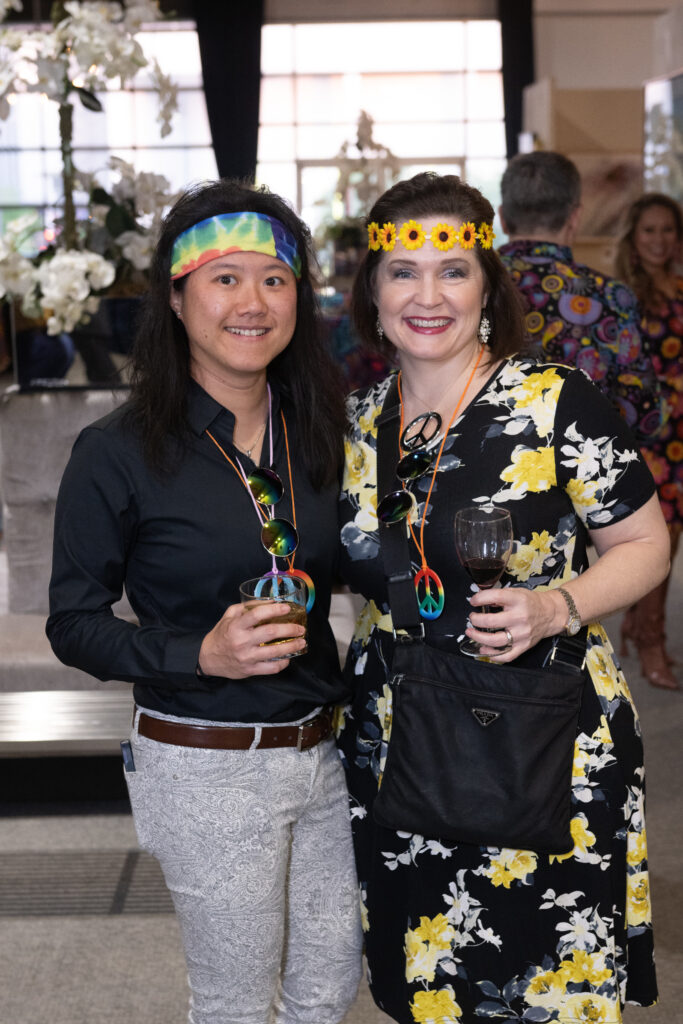 Didi Ooi and April Coker at the Heritage Society Love Street Gala (Photo by Wilson Parish)