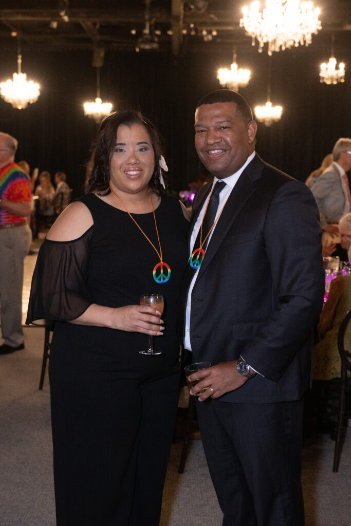 Heritage Society board members Tiffani & Devaron Yates at the Heritage Society Love Street Gala (Photo by Wilson Parish)