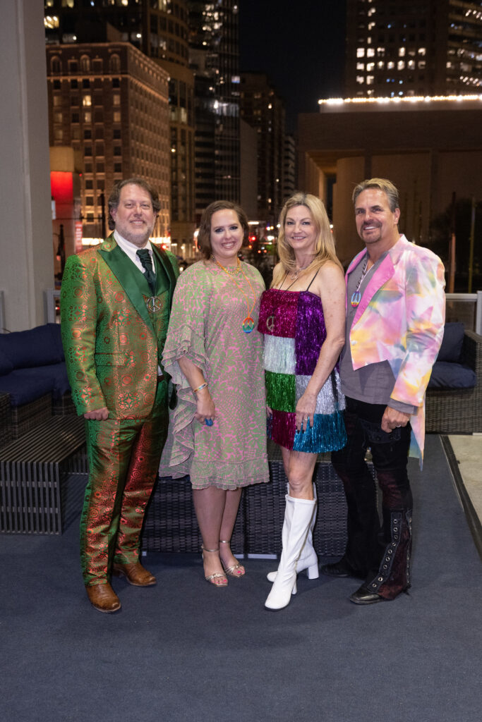 Peter McGillivray and Jillian Jopling, C. C. & Duke Ensell at the Heritage Society Love Street Gala (Photo by Wilson Parish)