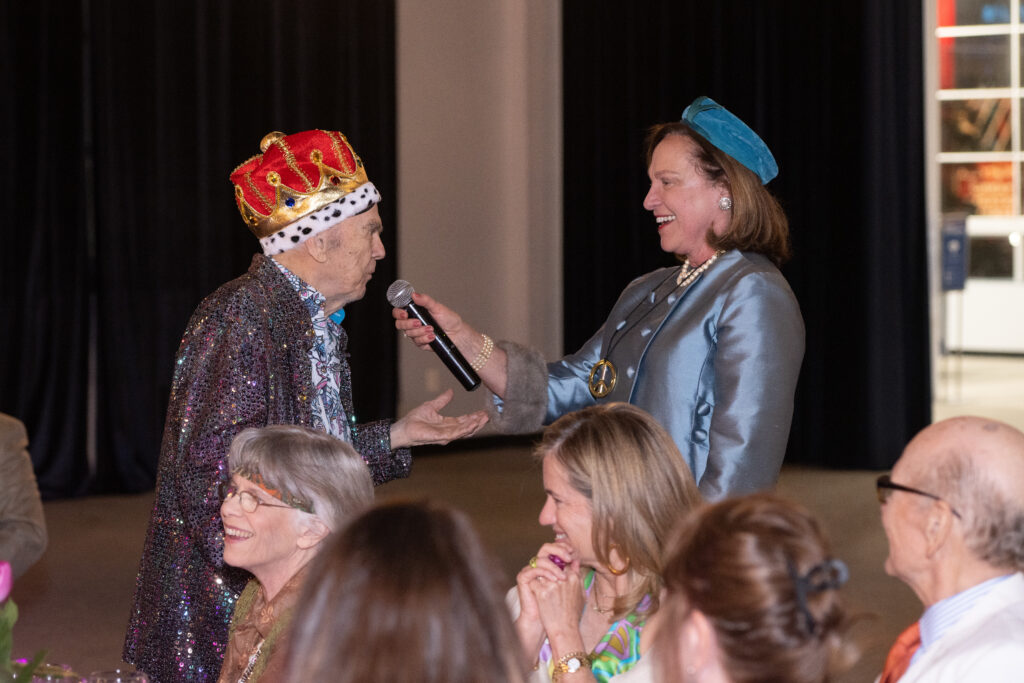 Honoree David Adickes, The Heritage Society president Minnette Boesel at the Heritage Society Love Street Gala (Photo by Wilson Parish)