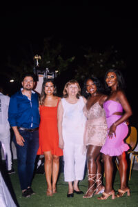 Danny Hidalgo, Honoree Ysabel Hidalgo, Laura Hidalgo, Founder Jennifer Sebasigari, and Honoree Jumi Adeyinka (Photo by AM Photography)