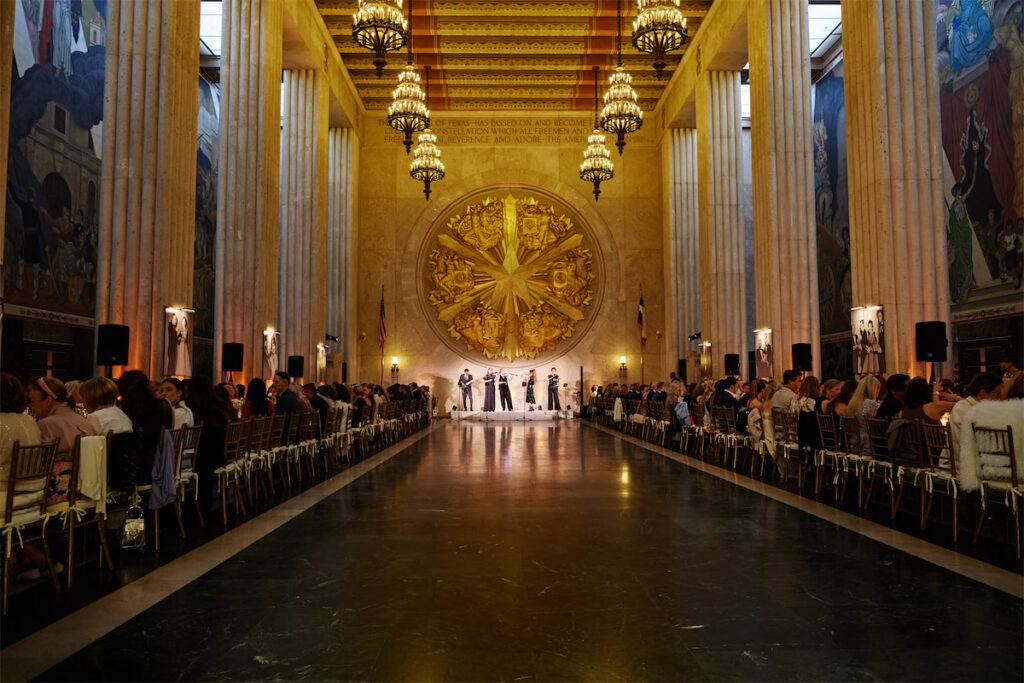 View of the Hall of State dinner  (Photo by Jonathan Zizzo)