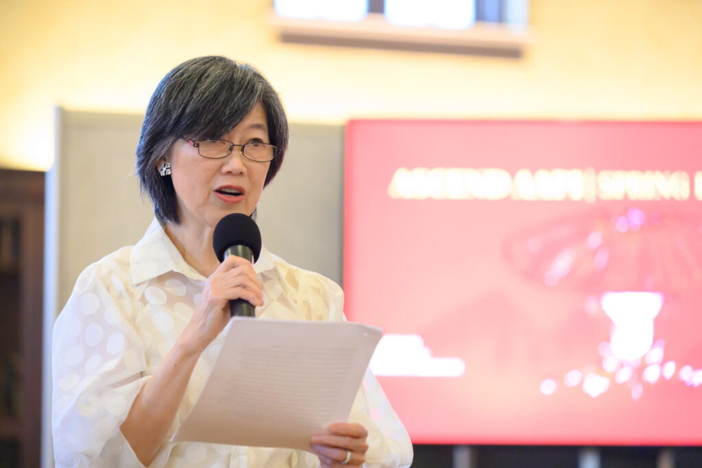 Dr. Anne Chao at Ascend AAPI Spring Fashion Show (Photo by Ken Jones)