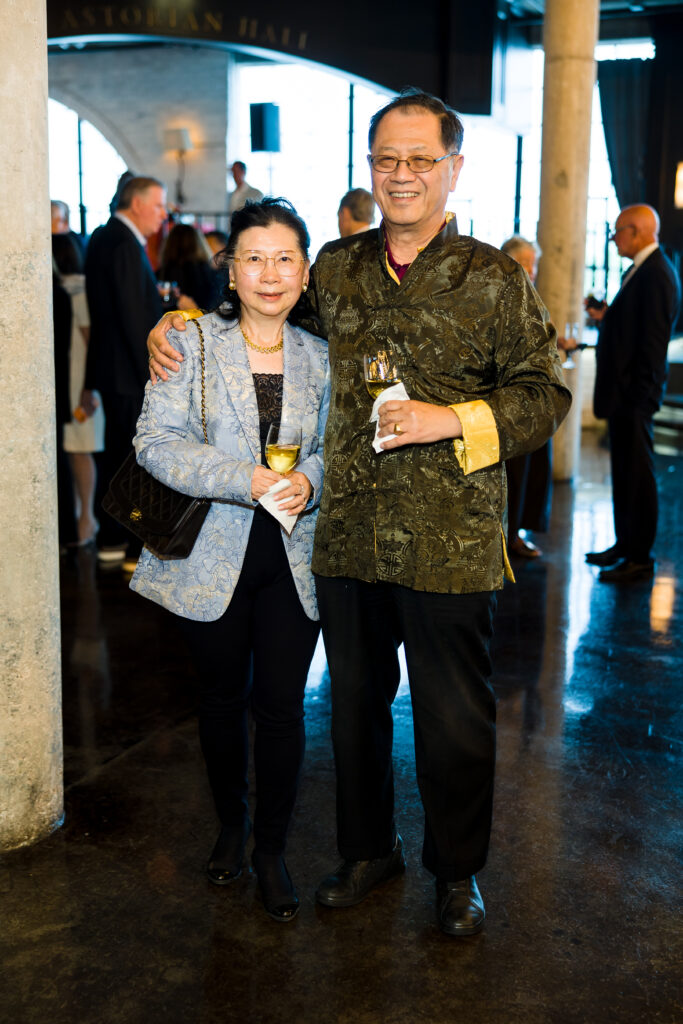Chairs Teresa & Chao-Chiung "C.C." Lee at Rothko Chapel Inspirit Dinner (Photo by Hung L. Truong)