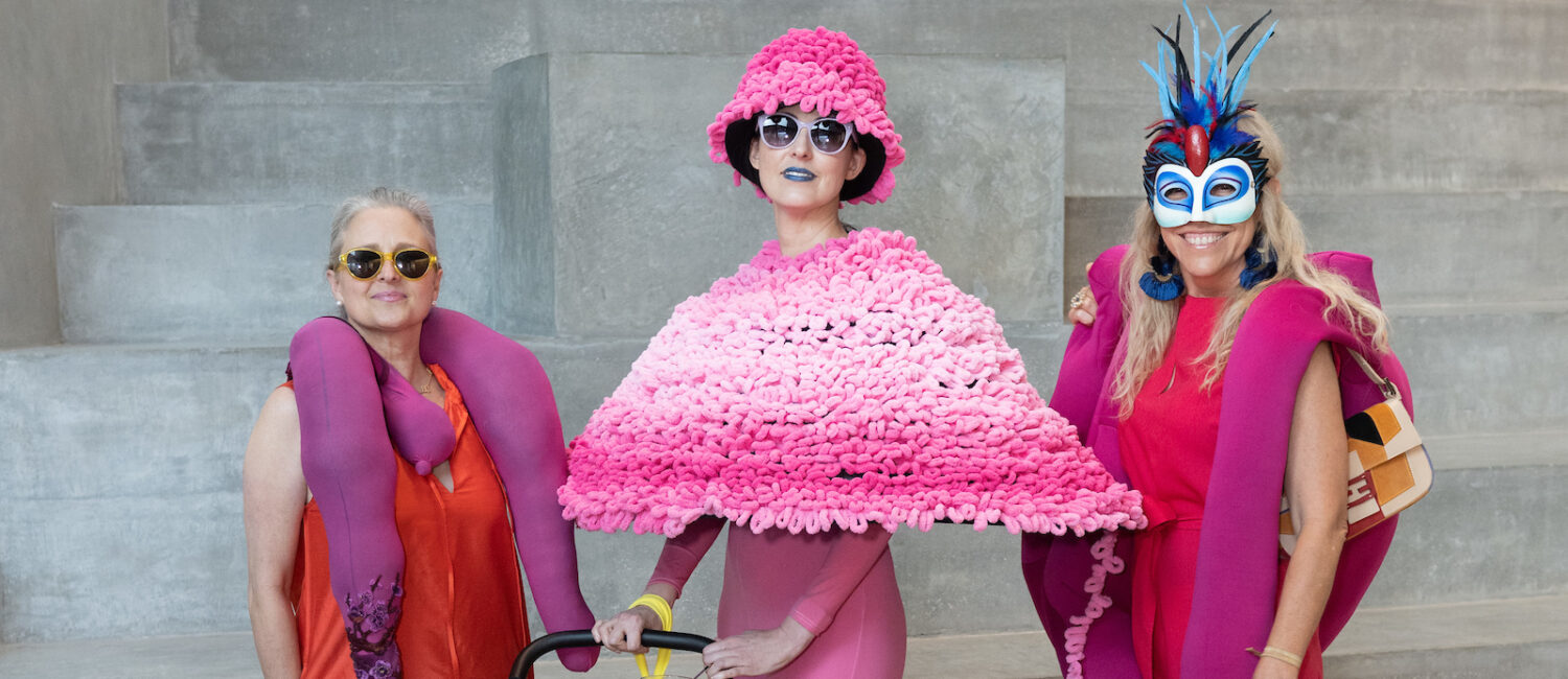 Holly Josey; Michelle Whitney; Marina Fernandez; Photo by Wilson Parish