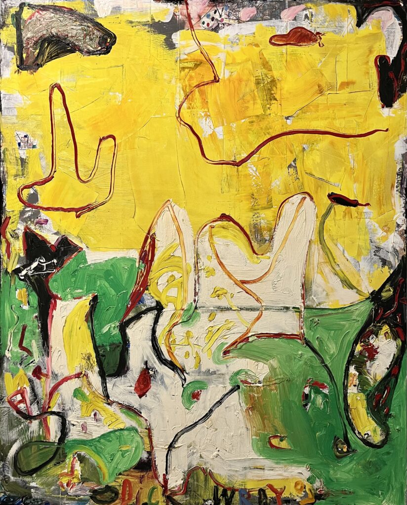 Dick Wray's "Untitled #1902," 2007, at Deborah Colton Gallery