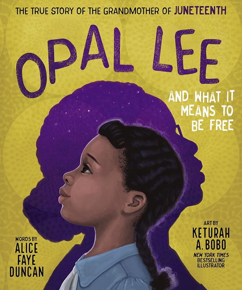 Opal Lee, a 92-year-old Fort Worth, Texas native known as the Grandmother of Juneteenth, is immortalized in this book "Opal Lee and What It Means to Be Free: The True Story of the Grandmother of Juneteenth," written by Alice Faye Duncan, with art by Keturah A. Bobo. The book was published in 2022. (Courtesy HarperCollins, publisher) 