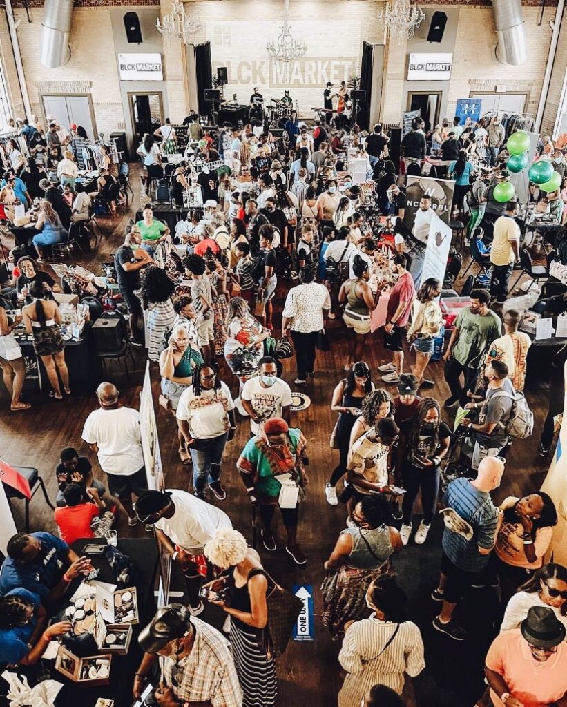 The BLCK Market hosts shopping events year round, including Juneteenth-themed markets. This year, BLCK Market showcases vendors at two different markets: Saturday, June 17 at 1201 Main Street Ste. 101 from 1-5 p.m., and Sunday, June 18 at Discovery Green and Avenida Plaza (1001 Avenida De Las Americas) from 2 p.m. to 9 p.m. (Courtesy BLCK Market)
