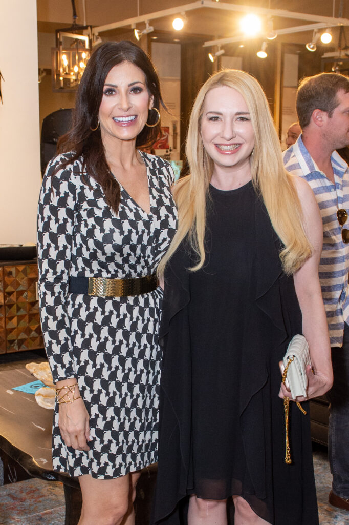 Jody Merritt, Anna Kaplan at the Citizens for Animal Protection Celebrity Paws Gala launch party (Photo by Jacob Power)