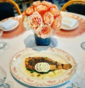 Le Margot – The Dover Sole Meuniere in a caper brown butter sauce at Le Margot.