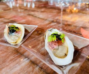 Le Margot – the oh-so-photogenic chef style oysters at Le Margot.
