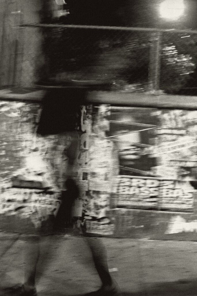 Ming Smith's "August Blues, Harlem, New York (Invisible Man Series)," 1991. (Courtesy Barbara Davis Gallery)