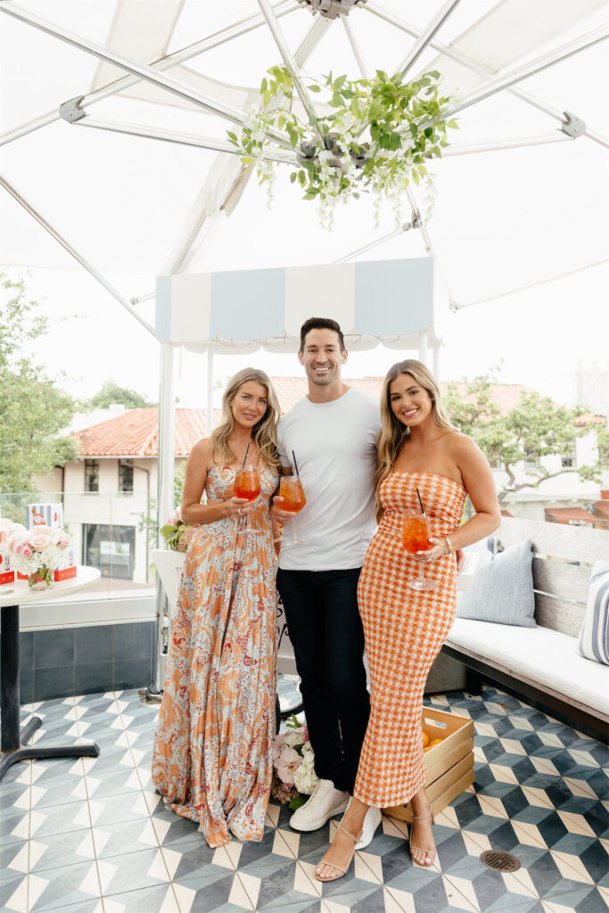 Mallory Vaughan Patton, Ben Patton, JoJo Fletcher (Photo by Vanessa Christina)