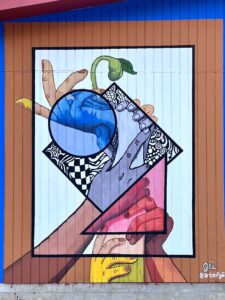 Photo_Big Art. Bigger Change 2023 Mural by Giselle Oviedo_Courtesy of Central Houston, Inc. 4