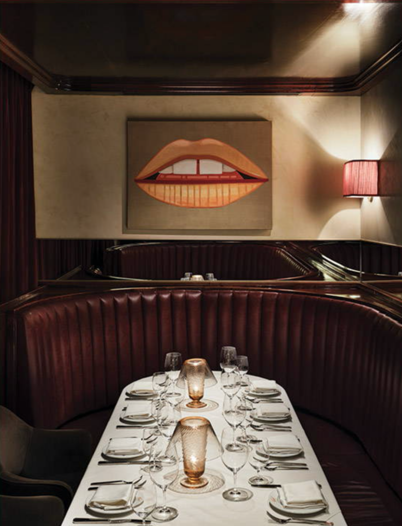 The chic spot for the in-the-know crowd: Tango Room