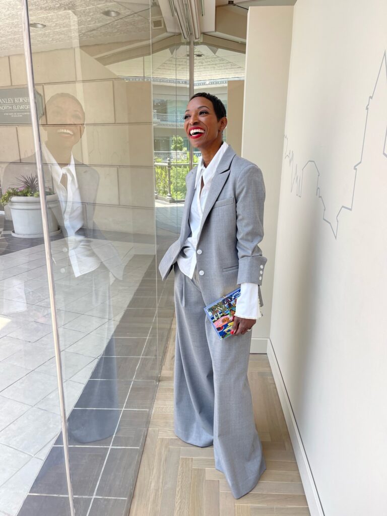 Channel corporate chic this summer.