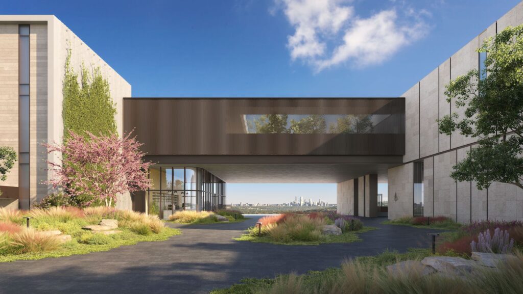 The Portal at Four Seasons Private Residences Lake Austin. (Rendering by DBOX for Austin Capital Partners)