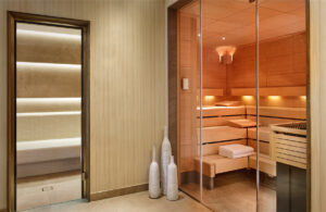 The Ritz-Carlton Berlin Sauna (Photo by Matthew Shaw)