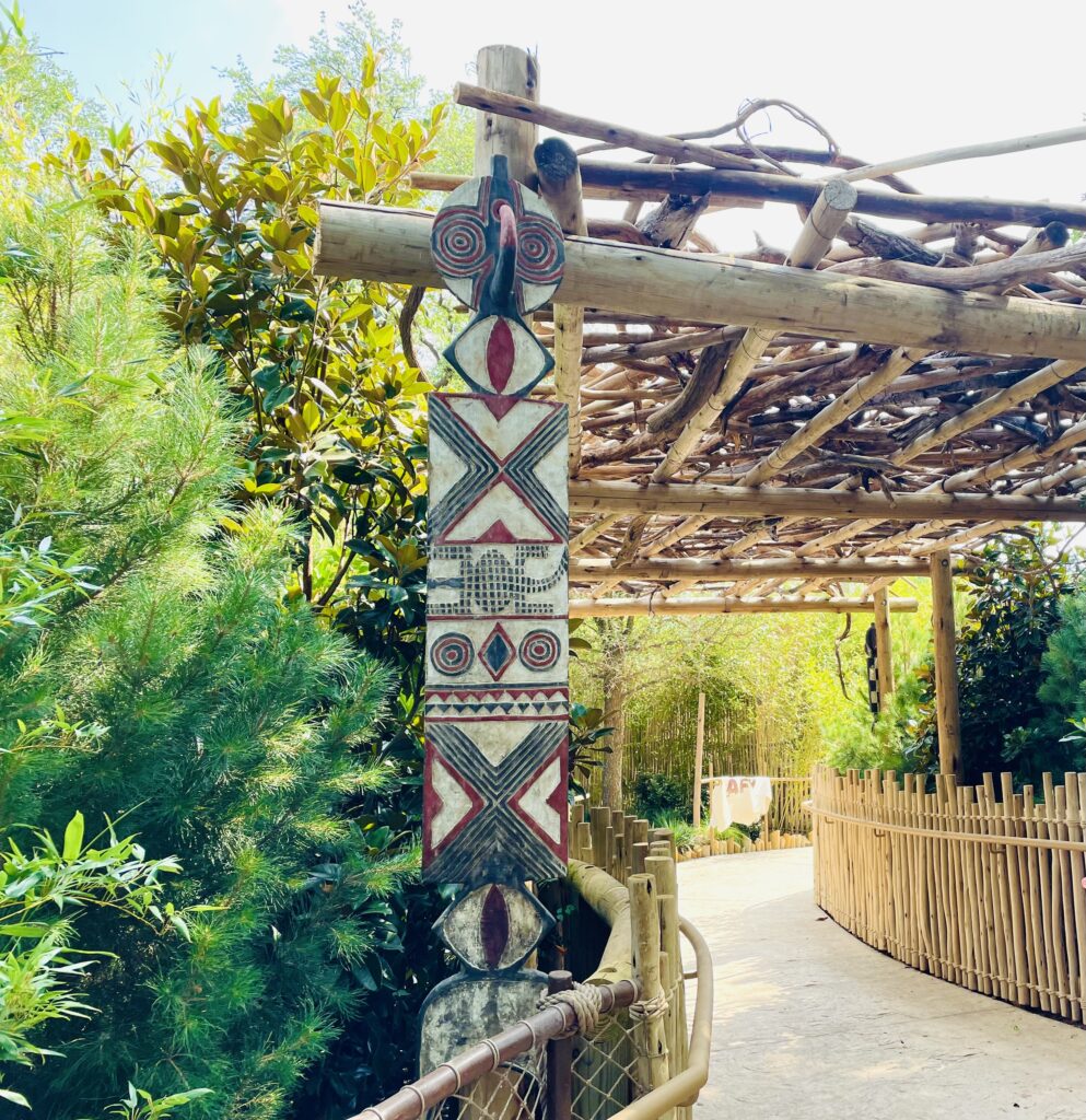 New pergolas and canopies inside the Predators exhibit at the Fort Worth Zoo. (Photo by Courtney Dabney)
