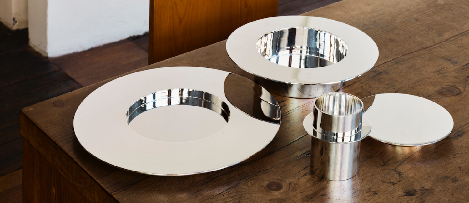 donald judd tableware (Photo by Eric Poitevin)