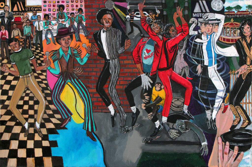 El Franco Lee II's "The Evolution of Michael Jackson," 2009. (Courtesy El Franco Lee II)