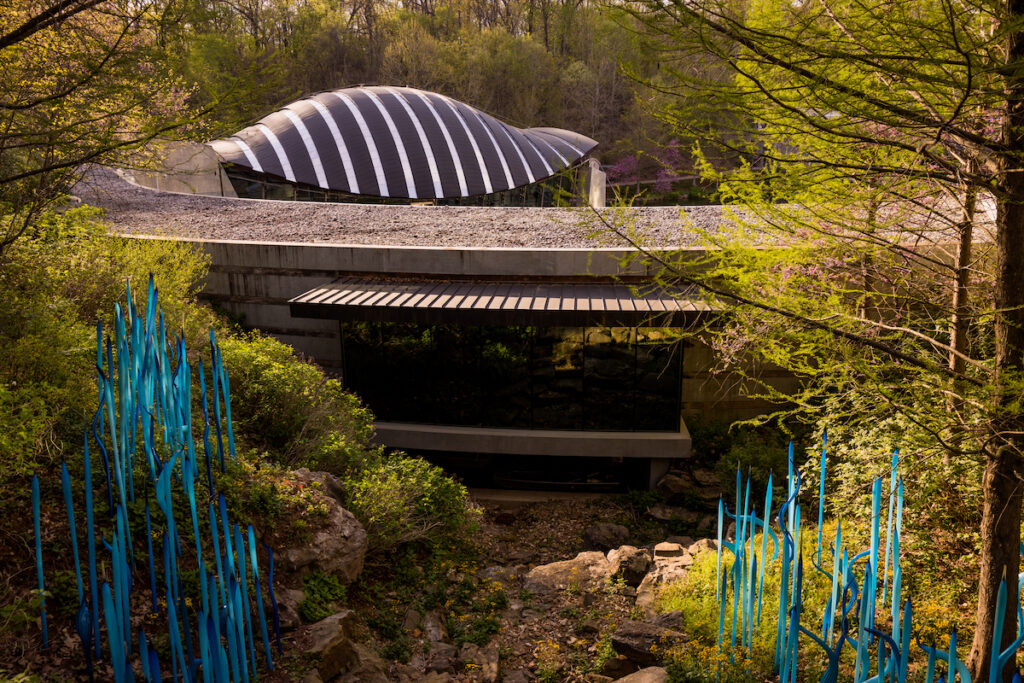 Crystal Bridges Museum of Art, Bentonville, Arkansas (photo by Stephen Ironside)