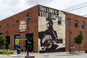 194 Exterior view of the Woody Guthrie Center