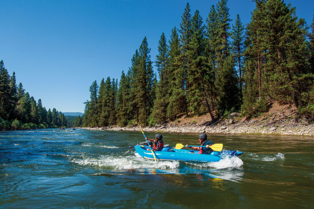 The Resort at Paws Up has over 50 outdoor activities available for guests.(Photo by Stuart Thurlkill)
