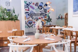 Bluestone Lane is an Australian-inspired coffee shop. The Woodlands’ own Bluestone Lane is now open.