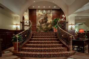 A4.Houstonian Lobby Staircase