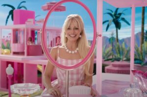 Barbie – Margot Robbie is pink and picture perfect starring as Barbie.