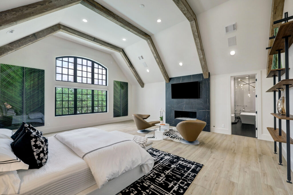 The primary suite at 5620 Bordley. (Photo by TK Images)