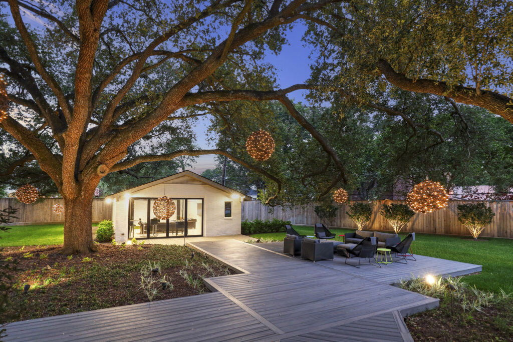  The man cave in the backyard at 5620 Bordley Drive. (Photo by TK Images)