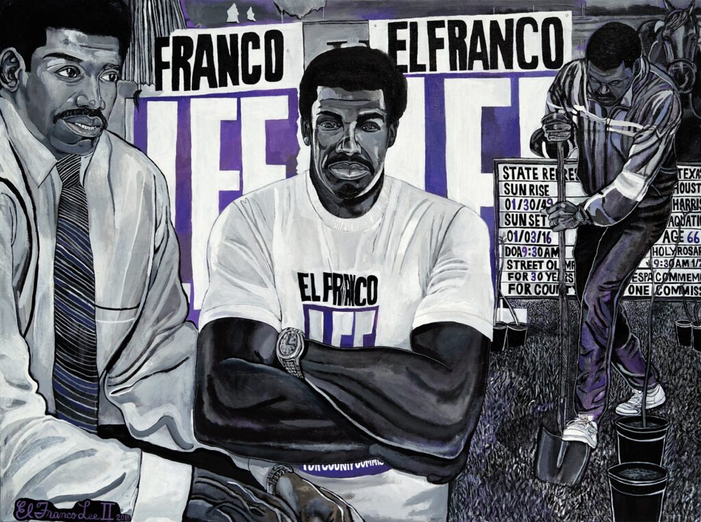 El Franco Lee II's "City of Purple," 2018. 
 (Courtesy El Franco Lee II)