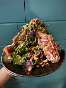 Crispy Fried Gulf Snapper at Street to Kitchen