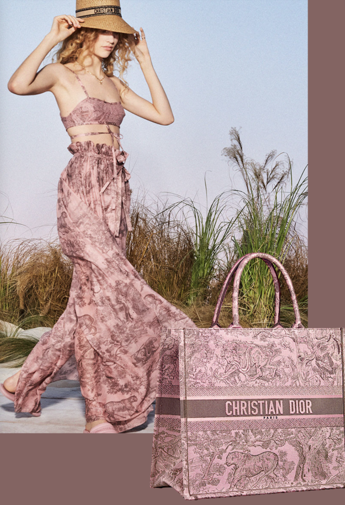 Dior Dioriviera capsule collection including the large book tote, $3,700
