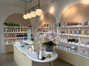 The retail skincare offerings at Heyday  are non-toxic, top of the line products.