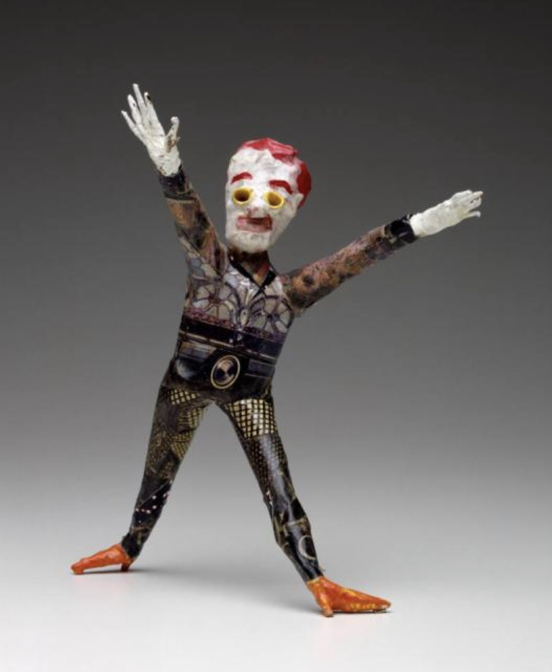 Jesse Lott's "Untitled," 1984, papier-mâché on wire armature sculpture, collection the Museum of Fine Arts, Houston (Courtesy MFAH)