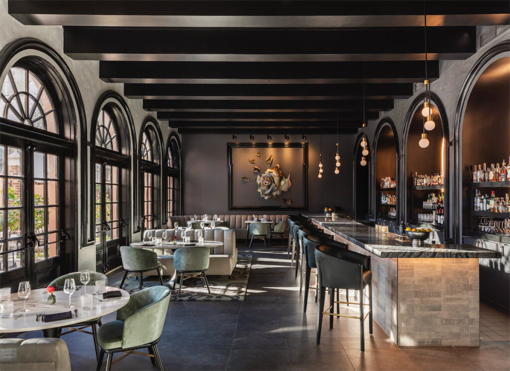 The Iron Rose is The Mills House Hotel's new signature restaurant. (Courtesy of The Mills House)